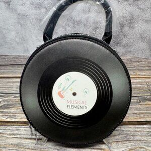 Retro Record Shaped Crossbody NWT​